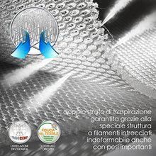 Goldflex - Traspiro Air Fresh Topper Coprimaterasso Ultra Traspirante, Fa Circolare Aria, 160x190 Matrimoniale Lavabile Anallergico Certificato Antidecubito Dispositivo Medico