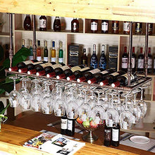 ZCY Portabicchieri da Appendere a Testa in Giù Mobili Portabicchieri da Vino, Mensola Portabicchieri da Vino Portabicchieri da Vino Portabicchieri da Champagne Portabottiglie Portabott