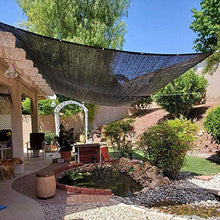 Yeanee Rete Ombreggiante Nero Telo di Protezione con Occhielli,Resistente ai Raggi UV,Sunshade per Balcone Terrazzo Piscina Giardino Copertura,2x6m 3x6m 4x4m 5x8m 6x6m 6x9m 7x8m 10x12m 12x20m