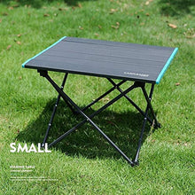 GUIPING Piccolo Pieghevole Tavolo da Pranzo all'aperto Pie Tavolo Pieghevole Mini Portatile all'aperto Alpinismo da Campeggio Barbecue (Colore : Nero)