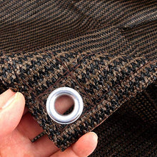 FANGJIE Frangivista 0.85x10m Idrorepellente frangivento Leggermente Trasparente per Giardini e steccati Recinzione, Marrone