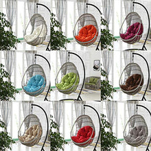 Bestlle Cuscino di Seduta per Sedia sospesa, Cuscino per Sedia Amaca Uovo Addensato, Cuscino di Seduta per Altalena Nido per Appendere all'aperto per Patio Giardino Balcone (Sedia Non Inclusa)