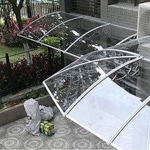 WXQ Tenda da Veranda Pensilina Alveolare Porta baldacchino, Tenda Tenda Finestra parapioggia Shelter Tetto Parasole Porte Mobili Top Cover Patio qualità Celldeal Ombra Copertina