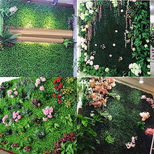 TTIK Artificiale per Balcone - Decorazioni della pianta da Parete Artificiale Decorazioni della,40×60cm,A,10Pcs