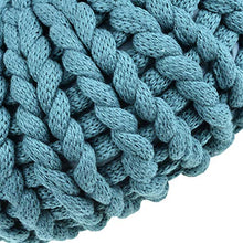 Zyurong - Cuscino per divano con filo spesso, rotondo, decorativo, per fotografia (con cuscino interno)