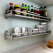 CHUANGCHUANG Mensole da Cucina in Acciaio Inox Mensole a Muro per scaffali di stoccaggio per condimenti a Parete (Design : 70)