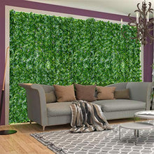 Siepe artificiale, foglie di edera finte, protezione per la privacy, decorazione da parete per piante verde scuro, decorazione da parete per giardino, matrimonio, decorazione per la casa