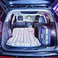 Lettino da viaggio Accessori for la casa 180 centimetri lungo Car Bed Interno di automobile 12cm letto gonfiabile spessa da auto da viaggio Car Materasso doppio giro Tornio divano rosa 5-19