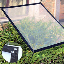 DLMSDG Tenda di Pioggia Panno, Tenda Balconepanno di Plastica, Trasparente Impermeabile, Resistente al Freddo, Morbido E Resistente, Copertura dell'automobile(0.12mm3x8m(9.8x26.2ft))