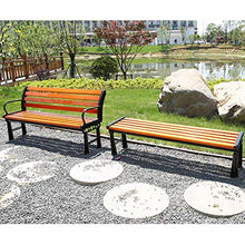 outdoor product Panchina da terrazza da Esterno, Panche da Salotto nel Cortile del Balcone, Panchina con braccioli e Schienale, per l'ingresso