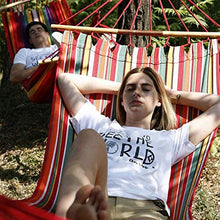 XIAOTIAN Pieghevole Stick Wooden Hammock Weekend Family Picnic Amaca per Adulti all'aperto Pieghevole e Facile da trasportare Amaca