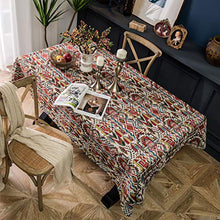 Tovaglia Jacquard Rettangolo Copriletto Protettore Copridivano Tovaglie Lavabili Soggiorno Ristorante Picnic All'aperto Decorazione Da Tavolo