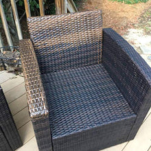 Haude Brown Coffee Gradient Flat sintetico Rattan Riparazione Materiale Plastica Rattan Wicker Kit Riparazione Mobili Patio