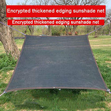 ASDQWER Rete ombreggiante,Tenda a Vela Triangolo,Telo ombreggiante,Vela Ombreggiante, Nero Sun Net Sun Mesh Shade Sunblock Shade,per Garden Plant for Greenhouse,5 * 10m(16.4 * 32.81ft)
