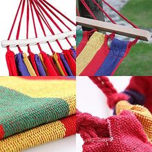 Amaca Da Esterno Arcobaleno Tempo Libero Amaca Portatile Tela Ultralight Giardino Sport Casa Viaggio Amaca Da Campeggio 280 * 150 Cm Bluewithstick