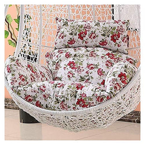 HUHAA Mobili da Giardino Cuscino per Sedia a Dondolo Cuscino per Sedia a Dondolo in Vimini Rattan Cuscino per Sedia a Dondolo Antiscivolo Cuscino per Sedia a Dondolo Balcone al Coperto