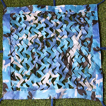 AWCPP Camo Reteting Shading Net Blue Sea Blue Camouflage Network | Netting Camo | per la Decorazione Del Parasole Caccia Dei Ciechi,a,5 × 8M.