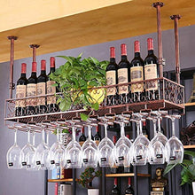 LWW Wine Rack, cremagliera di vetro di vino/a soffitto attaccatura del supporto di bottiglia del vino supporto del metallo ferro vetro vino Holder alta Cup/Altezza regolabile Rack Wine Glass,80 *