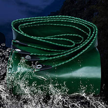 Telone Cerata Resistente, Telo Cerata Blu Impermeabile della Tela Cerata del PVC Telo della Copertura di qualità Premium con Occhielli per Mobili da Giardino, Piscina, Auto, Camion (Size : 4 * 6M)