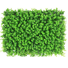 Pannelli di siepi artificiali, Pannelli artificiale bosso Topiary Hedge Impianto Trattamento UV Protezione dell'interno recinto Esterni Casa Decor Garden 12 Pezzi Per la casa giardino decorazione este