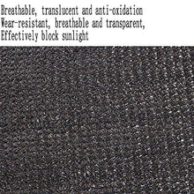 Shade net Reti per ombrelloni da Esterno, Rete ombreggiante per Balcone sul Tetto a 8 Pin, Materiali ecologici di Alta qualità, Rete per Ombra per Fiori, Nero