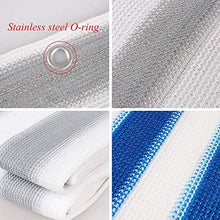 Vele parasole LQ Patio Parasole, Deck dello Schermo di segretezza, Super Resistente Piazza permeabile Tessuto, for Cortili Yard Garden Outdoor Struttura e attività, Tenda da Sole Shelter