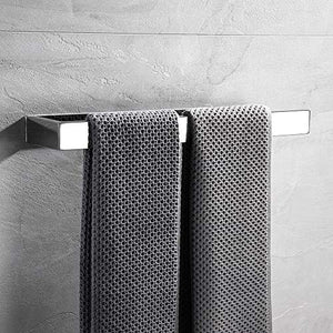 Celbon SUS 304 Acciaio Inossidabile Anello portasciugamani Autoadesivo Porta Asciugamano Moderno Porta Salvietta in Cromo per Bagno e Cucina 35 cm