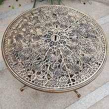 Tavolo e sedia da esterno in alluminio pressofuso set tavolo e sedia da balcone, combinazione di tavolo e sedia per il tempo libero set di mobili da giardino balcone tavolo da pranzo e sedia, mobili