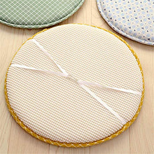 HYLX Cuscino Sedile, Cuscino Sedia, Cuscino Sgabello Rotondo, Cuscino Sedia Floreale Antiscivolo in Cotone Spesso, per Giardino, terrazza Esterna