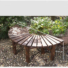 outdoor furniture Sedia da Parco panchina in Legno massello, panchina da Esterno in Legno massello anticorrosivo, Supporto da Balcone per Balcone, Usato per Prato, Portico