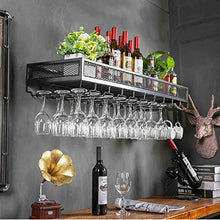 YWYW portabottiglie portabottiglie in Metallo per Bicchieri da Vino Portabottiglie Creativo a Sospensione Struttura in Vetro per Vino Rosso in Ferro Capovolto Portabicchieri da Bar per Uso Domestic
