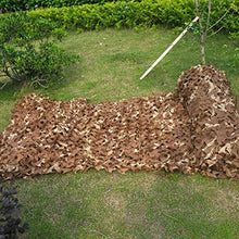 AWCPP Camo Reteting Shading Net Desert Desert Camouflage Net | Shading Net Oxford | per la Decorazione Del Parasole Caccia Dei Ciechi,Desert Camo,6 * 6 M
