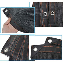 Rete ombreggiata Rete Antivento Traspirante Multifunzione Resistente Al Vento 8 Poli Con Foro Metallo Copertura Parasole for Piante Tetto Isolamento Balcone Ombreggiatura Crema Solare Parasole Auto