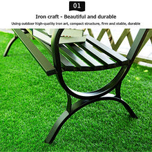 outdoor product Panchine da Esterno, Panca da Giardino in Ghisa, Conservatorio, Patio, Prato o Giardino - 2 Posti