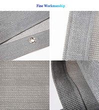 WXQIANG Crema Solare Ombra Panno, Il 95% UV Block Paralume in Tessuto con Fibbia in Rame antiruggine, for Portico/Serra/Pergola/Outdoor Sports Protezione Solare, Isolamento Termico