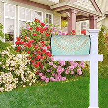 Min Gold Mandala - Copertura magnetica per cassetta postale per giardino, giardino, cortile, dimensioni standard 51 x 45 cm