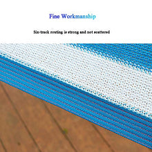 WXQIANG 90% Paralume in Tessuto - Blu e White Stripes Parasole Panno con Occhielli for Pergola Copertura della Volta - 2/3/4/5/6/8 m Larghezza Protezione Solare, Isolamento Termico (Size : 2X6M)