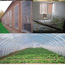 GJSN Outdoor Multiuso Incatramata-Incatramata Resistente Allo Strappo Trasparente con Metalli Occhielli, Panno Impermeabile Isolamento Protezione Solare Di Plastica per Piante Grasse/Window/Giard