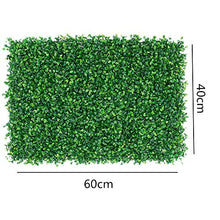 Pannelli di siepi Artificiali, 12 Pannelli Pz Artificiali Topiary Hedge impianto Privacy Screen UV Recinzione protetta Patio Backyard Garden USA per la casa Giardino Decorazione Esterna a Parete