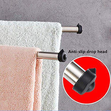 MRDAER Portasciugamani, portasciugamani in Acciaio Inossidabile, portasciugamani Girevole, portasciugamani a Parete, Supporto con Barre girevoli, per Cucina, Bagno, Toilette (Dimensioni: 3 Bracci)