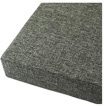 bandezid Cuscino per Panca a 2 3 posti e per Panca,per sedili di panchine Giardino Balcone terrazza-Grigio Scuro 150x40x5cm(59x16x2in)