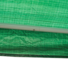 Outsunny Gazebo Multifunzionale Tendone da Esterno per Campeggio, Eventi, con Pannelli Rimovibili, in Acciaio, Verde Scuro, PE 3 x 6m