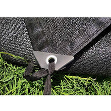 MNBV Protezione Solare Protezione Anti-UV Crittografia Addensare Balcone Esterno Tenda da Sole Fiori Pianta Serra Famiglia Telo Isolante Termico per Auto (Colore: Nero, Dimensioni: 4x10m)