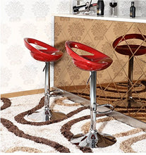 ZHJING Seggiola da Bar Bar Seggiovia Sedia Rotante Nail Panca Rotonda Sgabello Alto Reception Sedia (Color : Blue)