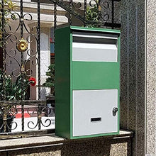 YONGYONGCHONG Cassetta delle lettere cassetta postale per porta Express Armadietto Personal Home Collection Express antifurto scatola per posta di sicurezza
