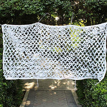 AWCPP Camo Netting Shading Net Camouflage Net Net | Decorazione Di Reticolato Ombra, Pieghevole Facile da Traspirante | per Camping Photography Jungle, Bianco,2 * 3M.