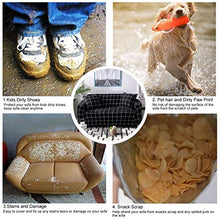 PICTURESQUE - Copri divano in tessuto elastico, motivo floreale con uccelli, protezione da animali, con copricuscino, Poliestere, D, 2 posti