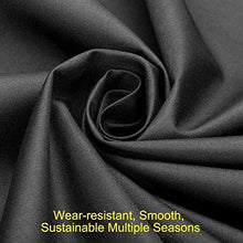 Telo copritavolo da esterno Mobili da giardino impermeabile Covers Coperchio for la copertura di protezione Dust BBQ incatramata for barbecue (nero / 120 × 60 × 160 centimetri, 120 × 47 × 103 centimet
