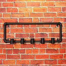 FWZJ Wall Mounted Iron 5 Bottles Wine Rack Storage Stand Hanging Water Pipe Wine Holder Shelf Indoor Decorations Shelf Modern Minimalist Design for Wine Lovers