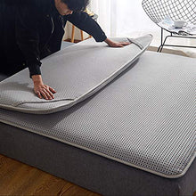 LoveHouse, materasso pieghevole per dormire, super traspirante, materasso futon tradizionale giapponese, tappetino Tatami, colore: grigio, 180 x 200 cm
